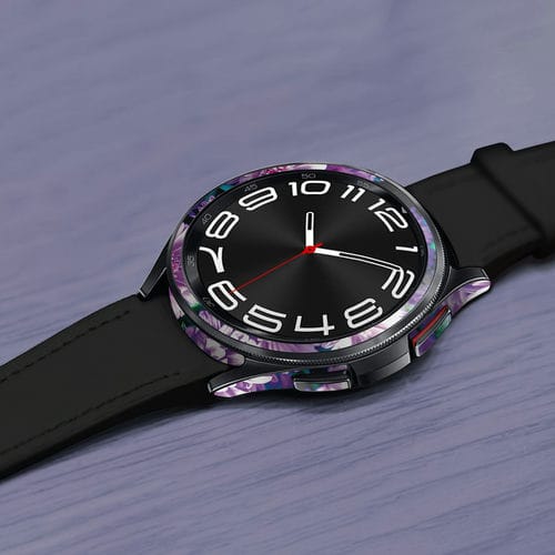 Samsung_Watch6 Classic 43mm_Purple_Flower_4